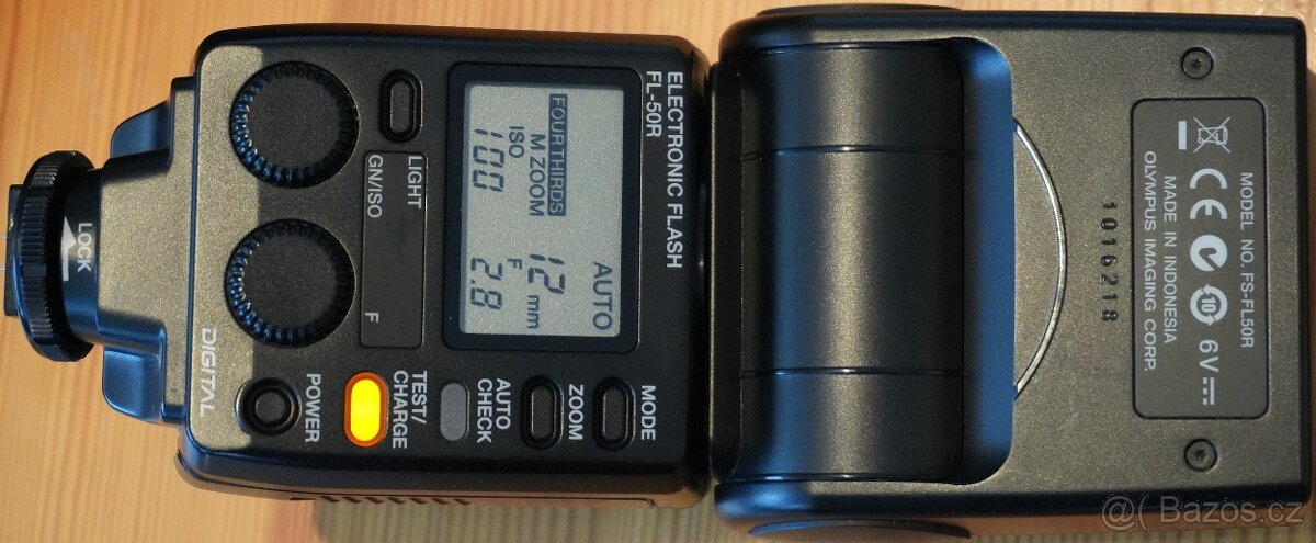 Olympus FL 50R blesk - 4
