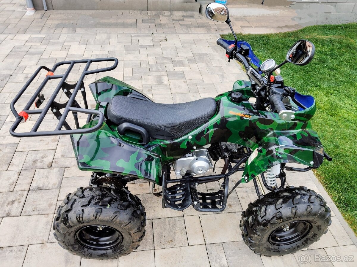 Prodám čtyřkolku 125cc Minirocket benzín čtyřtaktní