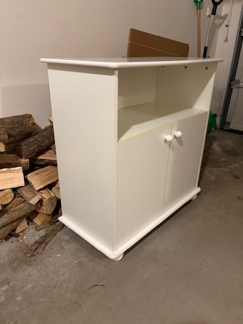 Skříňka s přebalovacím pultem - 4