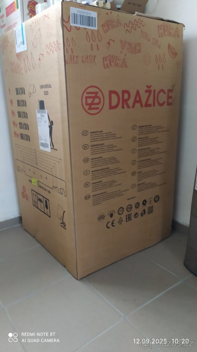 Nový kombinovaný boiler Dražice 100 litrů - 4