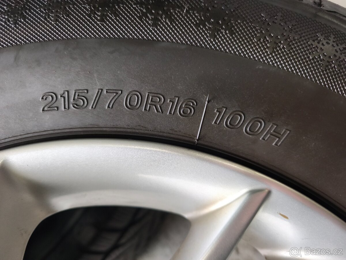 Alu kola 5x114,3 r16 na Hyundai TUSCON pneu 215/70 r16 - 4