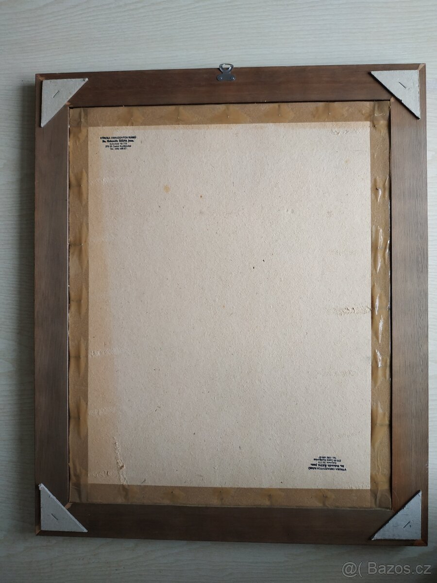 Obraz – Slunečnice ve váze, olejomalba na plátně - 4