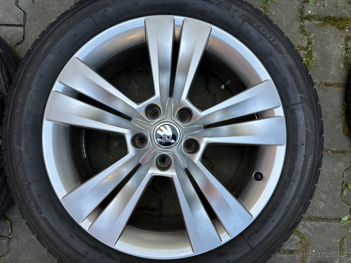 ŠKODA ORIGINÁL ALU - 225/50 R18 - 4