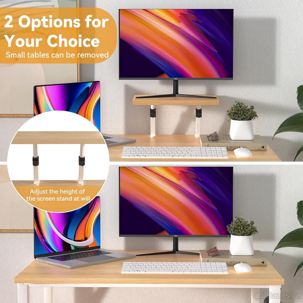 Počítačový stůl do menších prostor - 4