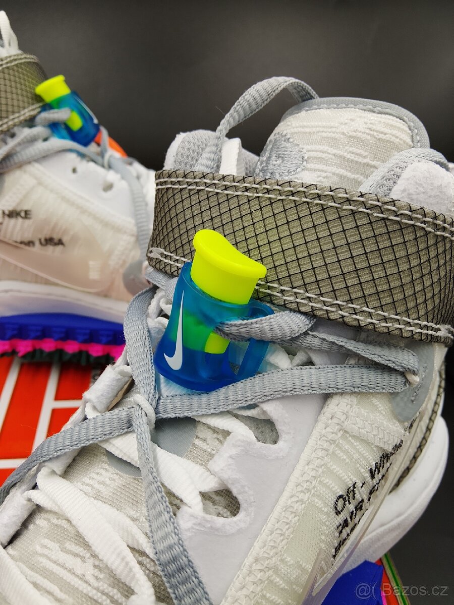 OffWhite × Nike Air Force 1 Mid White - 4