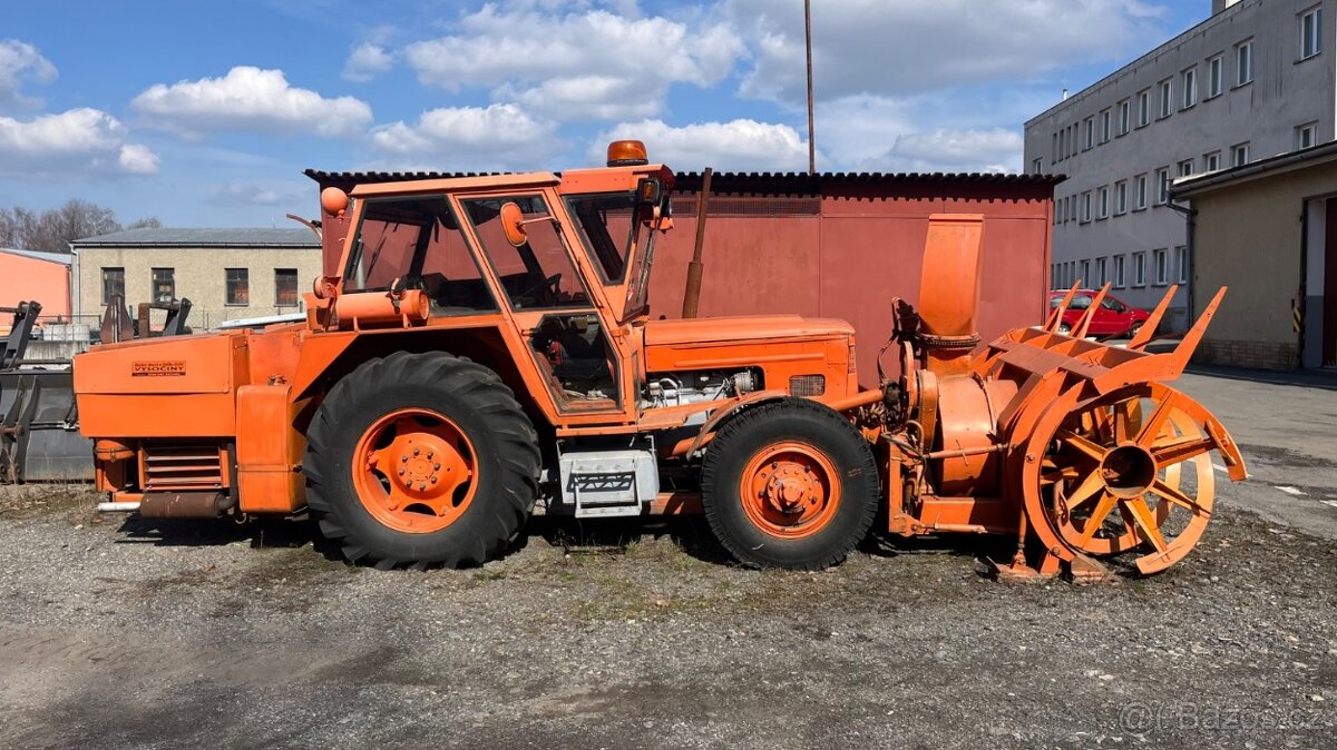 ZETOR 6945 4X4 + FRÉZA - 4