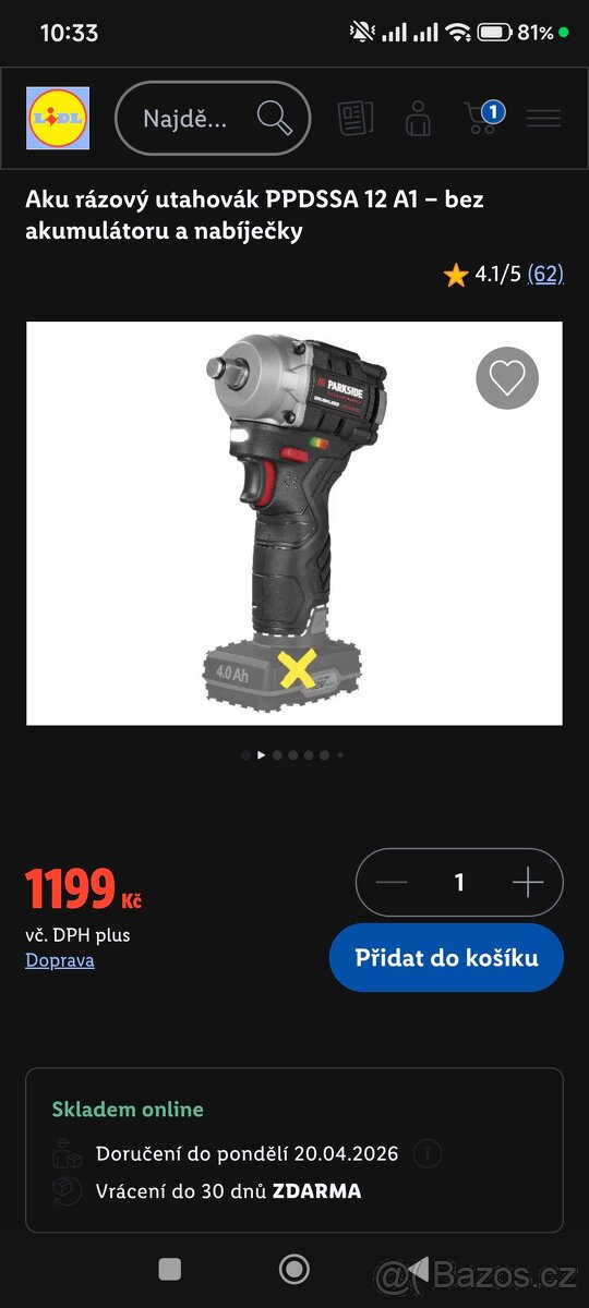 Aku rázový utahovák - 4