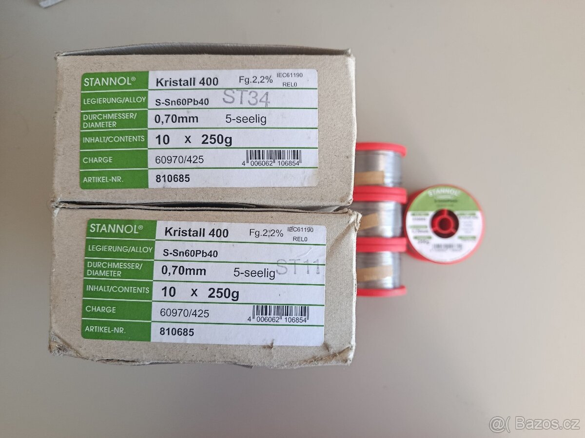 Pájecí cín - pájka - 4