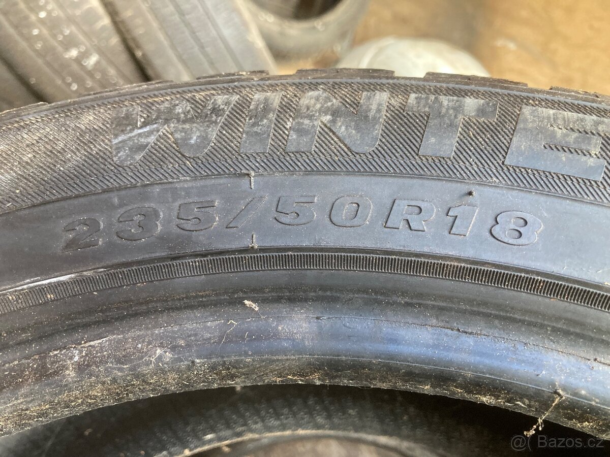 2x zimní pneumatiky 235/50 R18 - 4