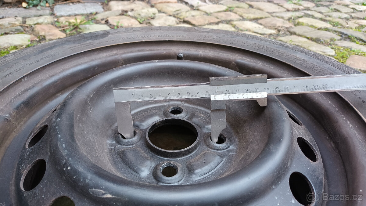 Ocelová disková kola na pneu 175/70 R 14 T - 4