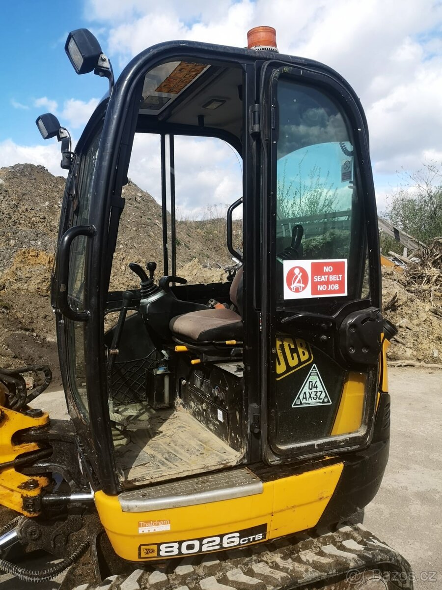 Minibagr.bagr Jcb 8025 cts - 4