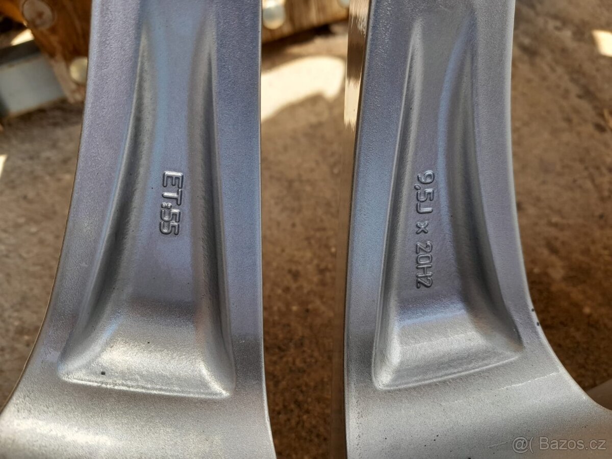 Prodám alu kola Carlson 20" zimní pneu - 4