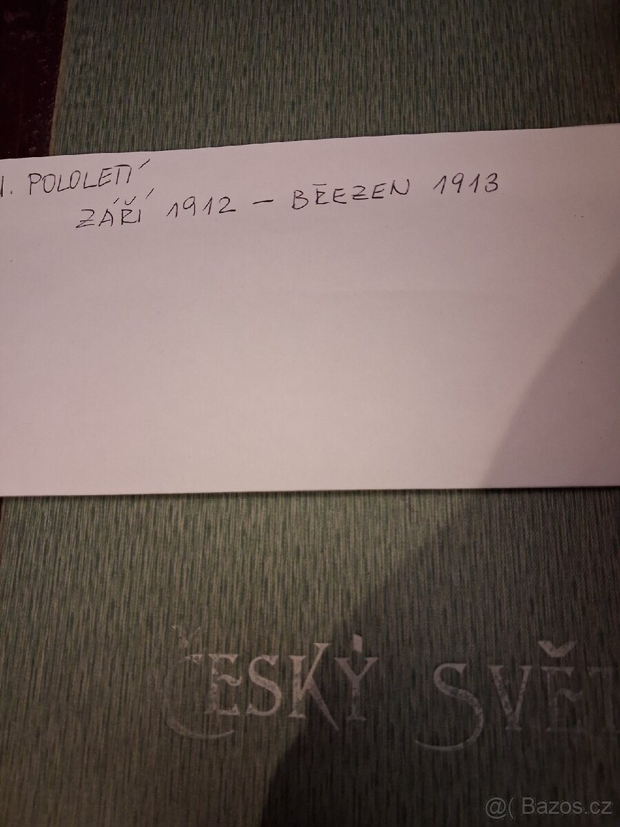 ČESKÝ SVÉT/SVĚTOZOR 1907-1914 - 4