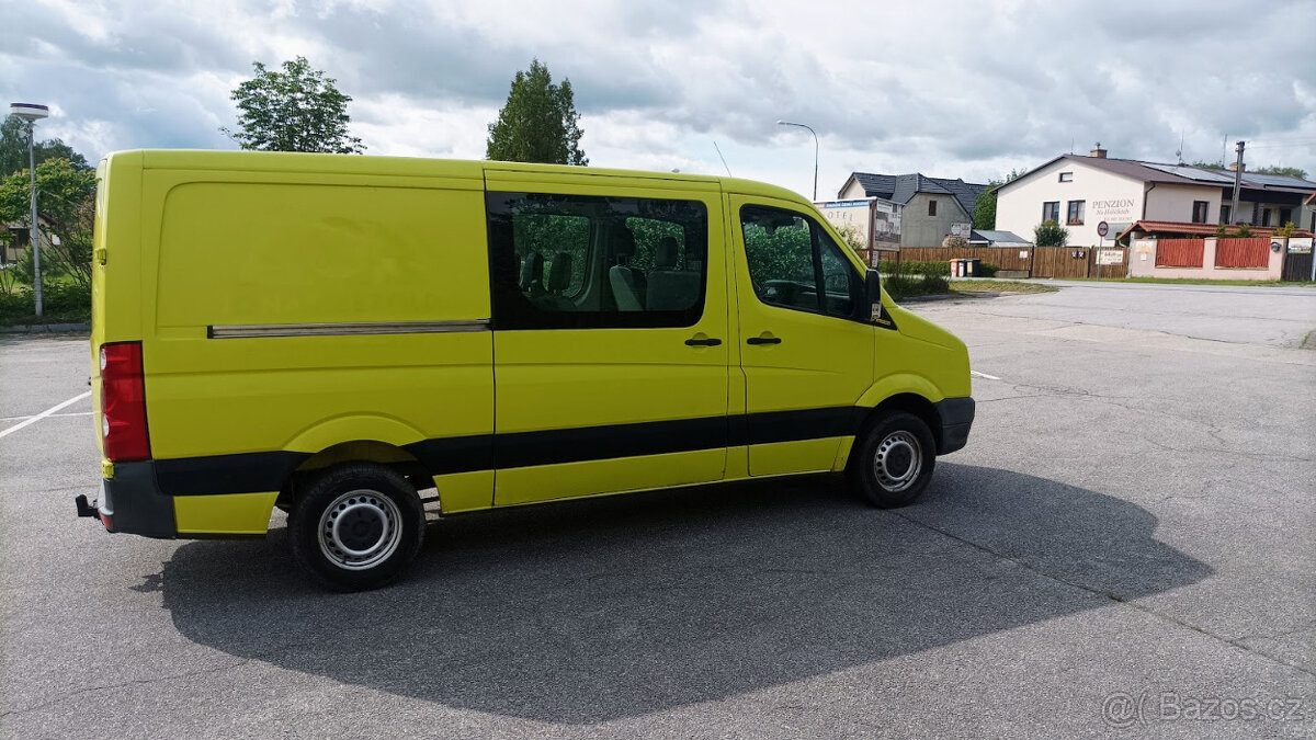 VW Crafter TDI, 100 kW, 12/2007,8 míst,tažné,PDC - 4
