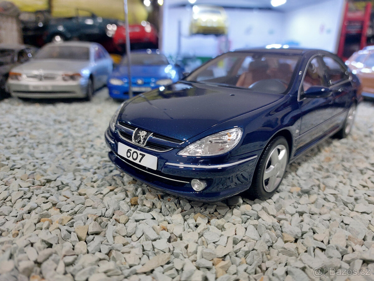 model auta Peugeot 607 Otto mobile 1:18 - 4