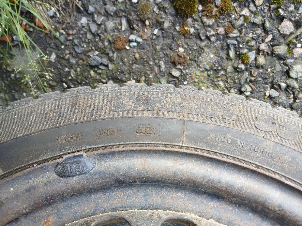 Prodám zimní pneumatiky 205/55 R16 91T Opel Meriva - 4