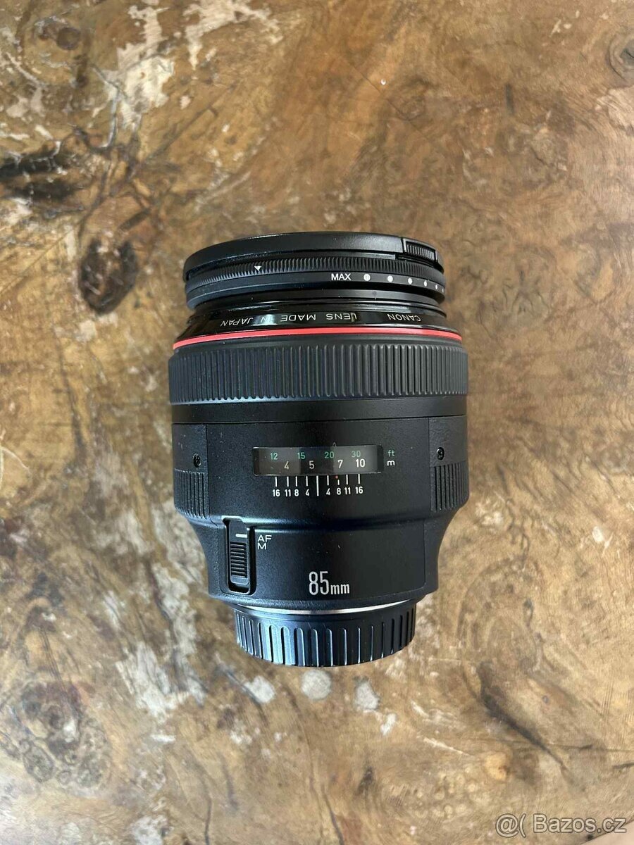 Objektiv Canon EF 85 mm f1.2 L - 4