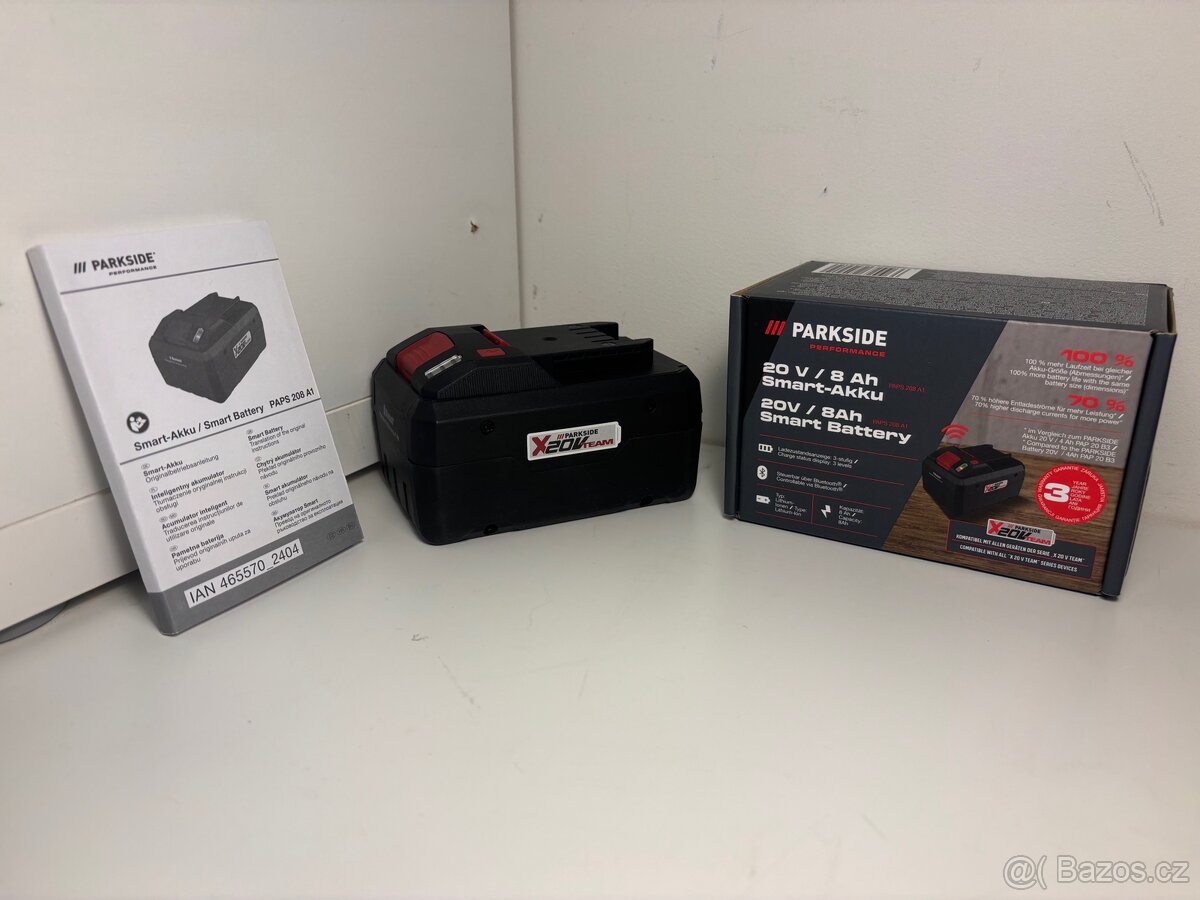 Parkside Performance Smart akumulátor 8 Ah PAPS 208 A1 - 4
