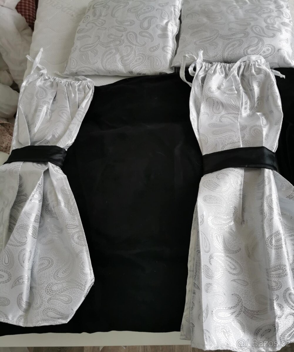 Výstavní záclonky sada - 4