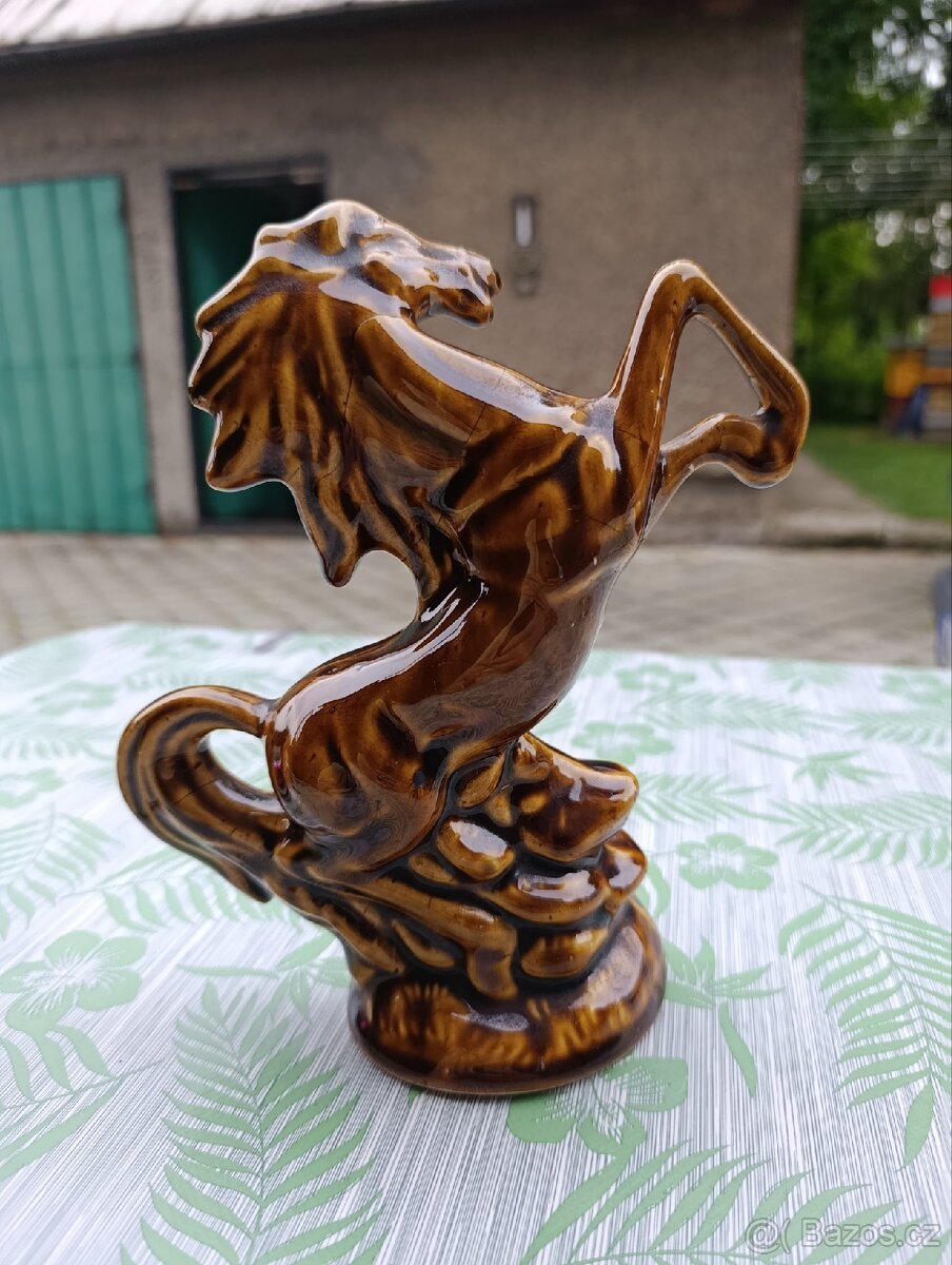 Keramická soška koně 20cm - 4