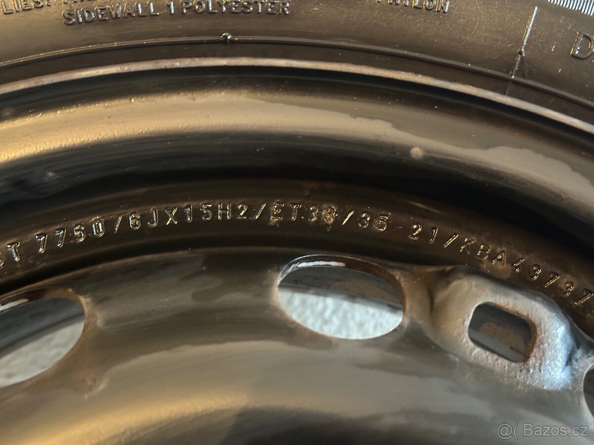 Plechové disky koncern 185/60R15 Zimní - 4