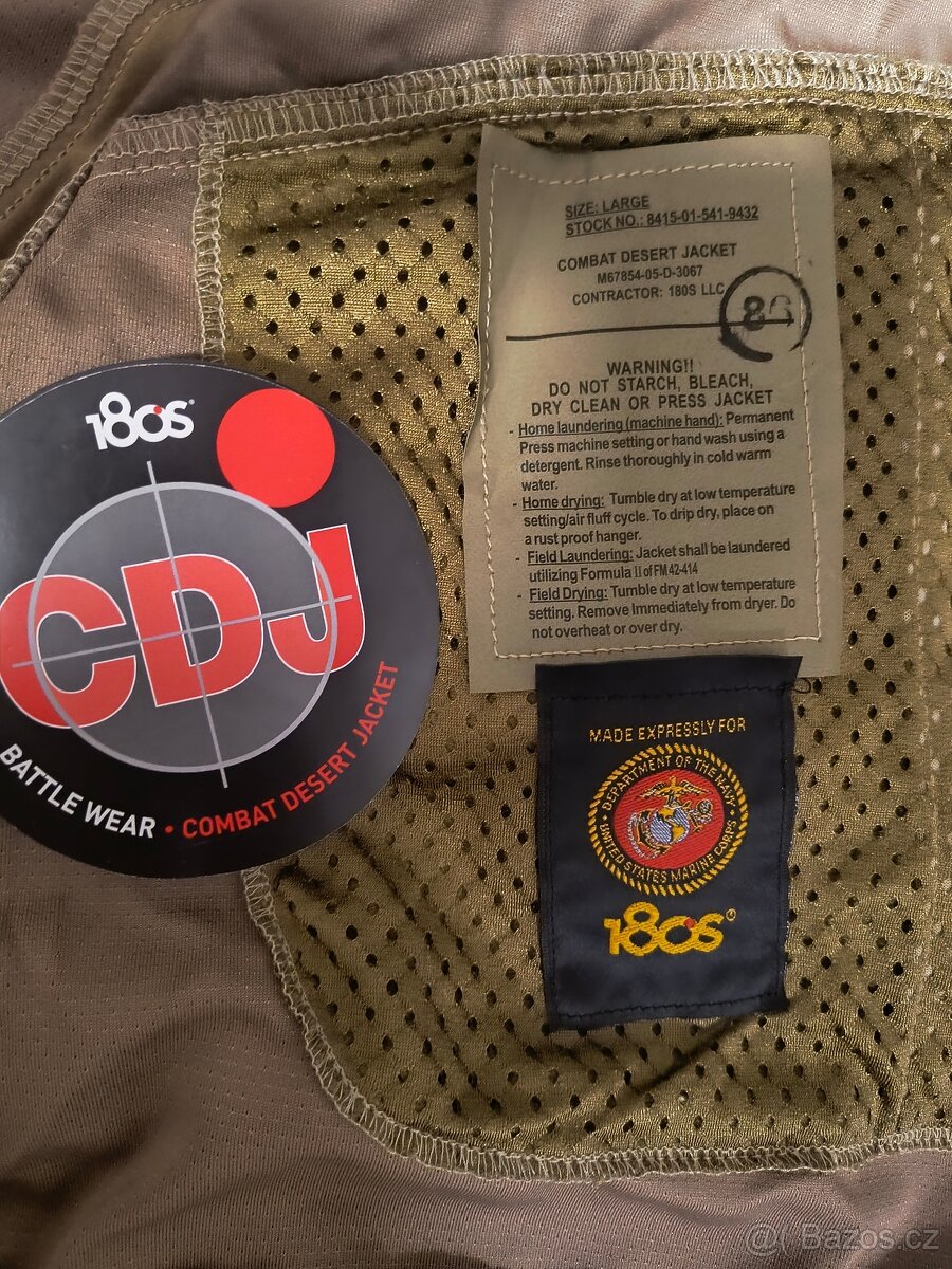 CDJ combat desert jacket Softshell USMC Large - 4
