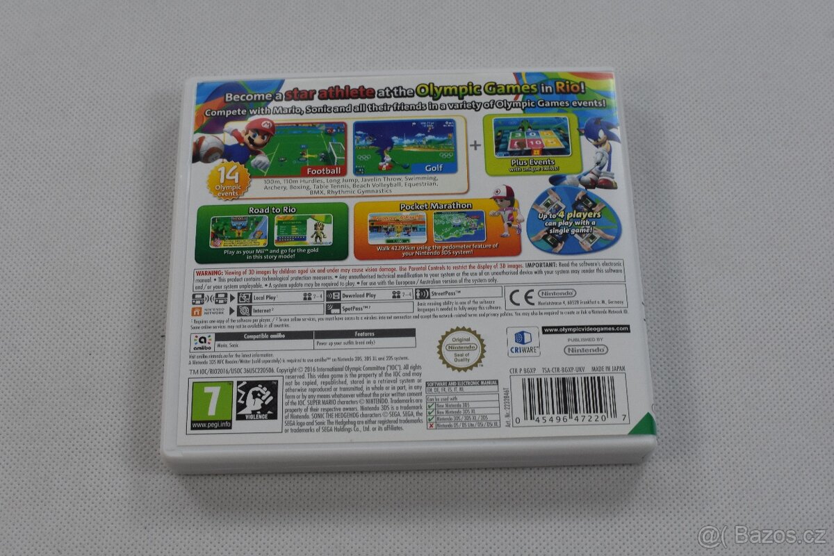 Mario & Sonic at the Rio 2016 Olympic Games Nintendo 3DS - 4