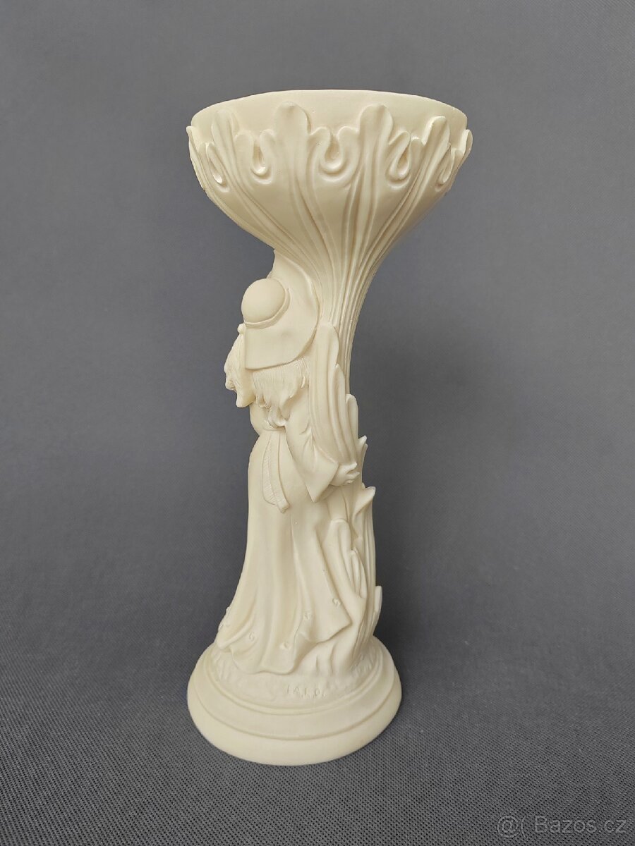 Krásná socha dámy od výrobce Faro (Alfonso Lucchesi) - 4