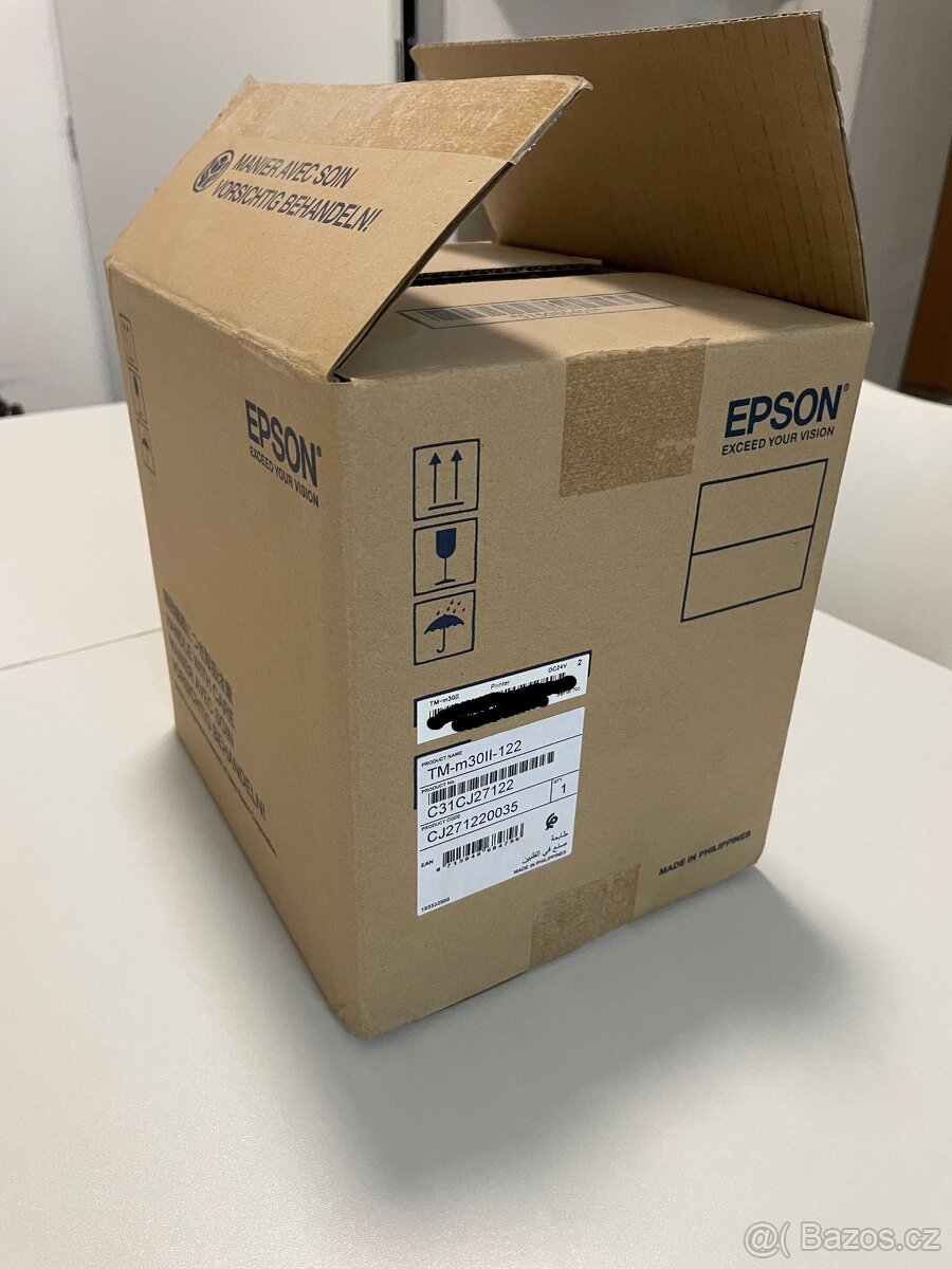 Epson TM-m30II (122): USB + Ethernet + NES, Black, PS, EU - 4