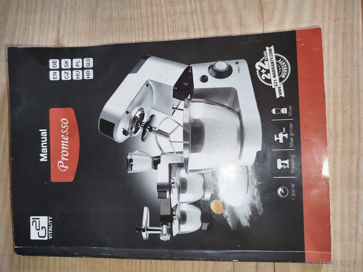 Kuchyňský robot G21 Promesso - 4