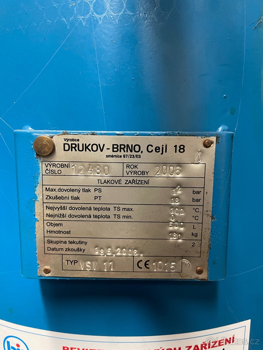 Šroubový kompresor Schneider 11.8 - 4