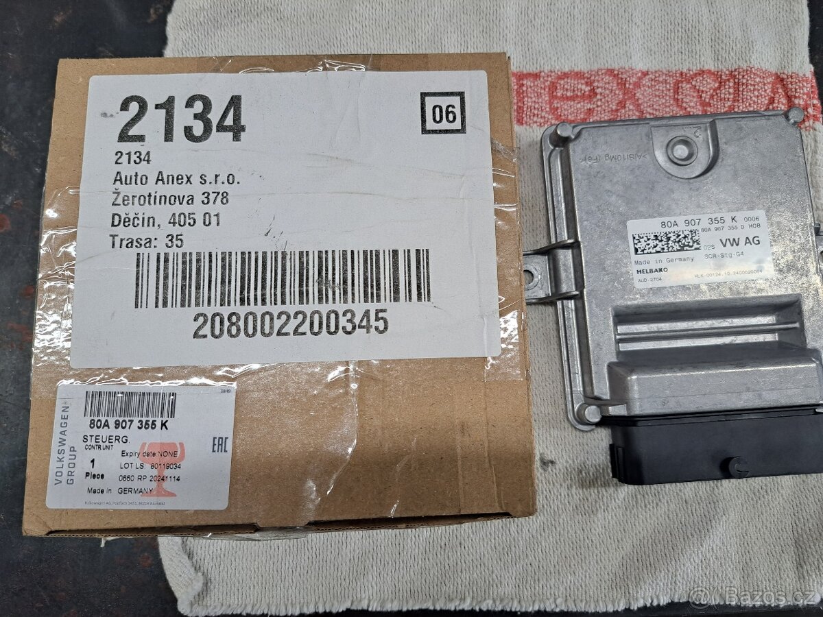 Řídící jednotka AdBlue 80A 907 355 K - 4