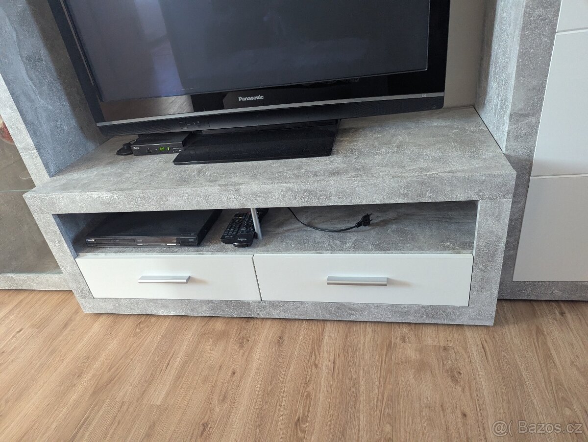 Obývací stěna MALTA, šedá - 4