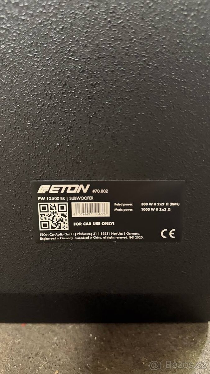 Prodám subwoofer - 4