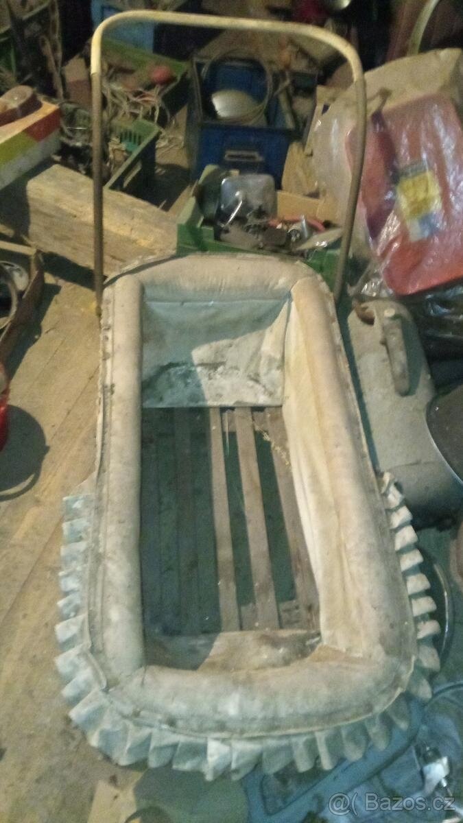 Kočárek pro miminka, košatina. - 4
