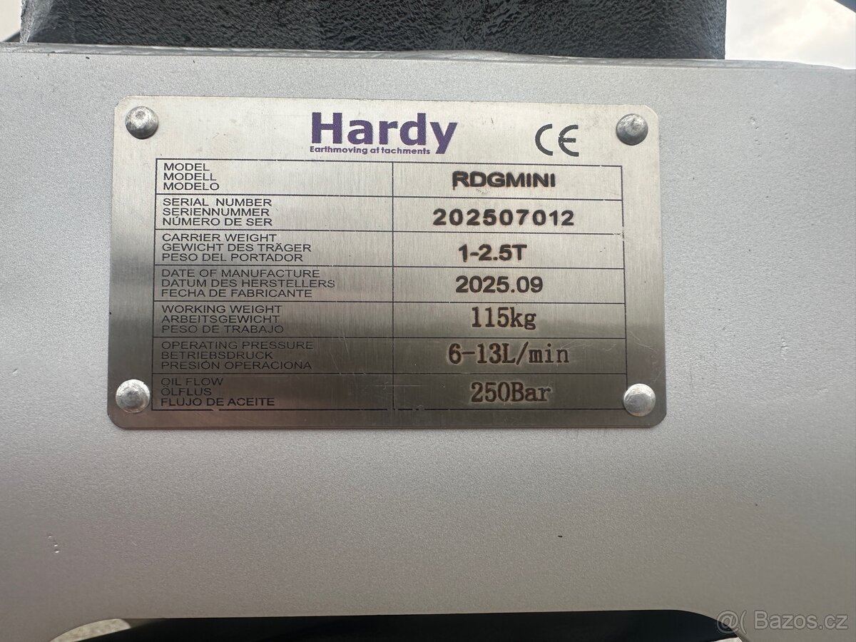 Drapák pro bagry 1-2.5 tun MS01 MS03 - 4
