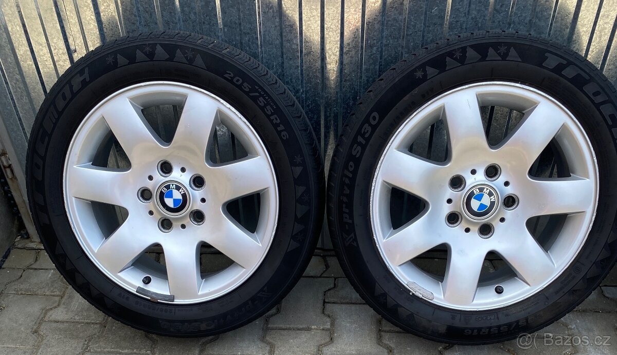Alu kola BMW 5x120 205/55 R16
