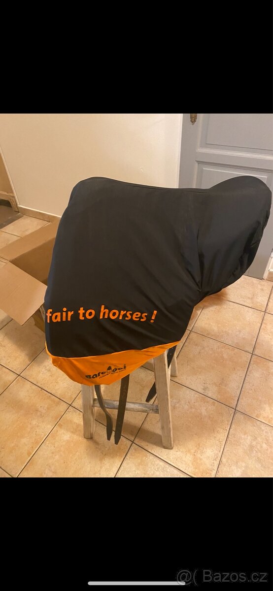 Drezůrní bezkostrové sedlo hnědé - 4