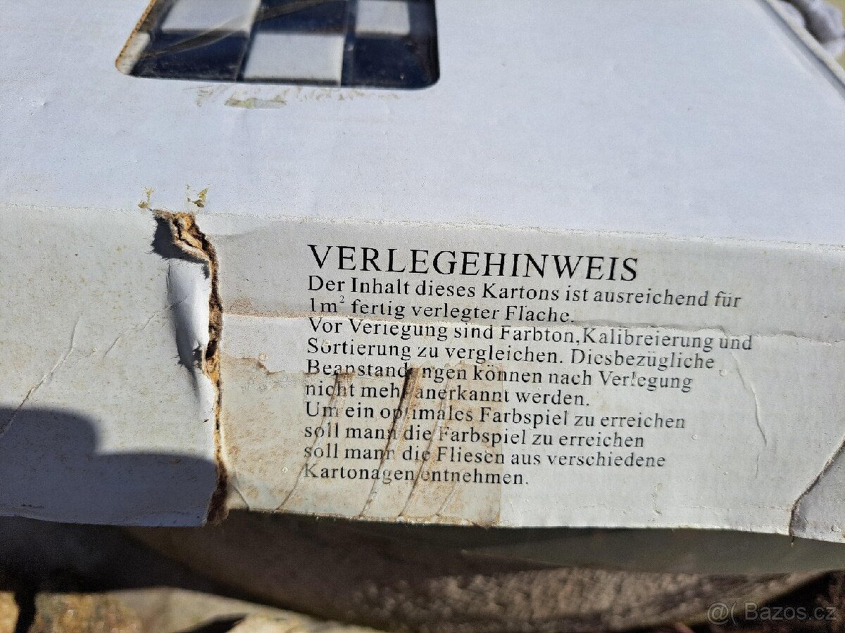 Mozaika cernobila sachovnice obklady 1m² - 4