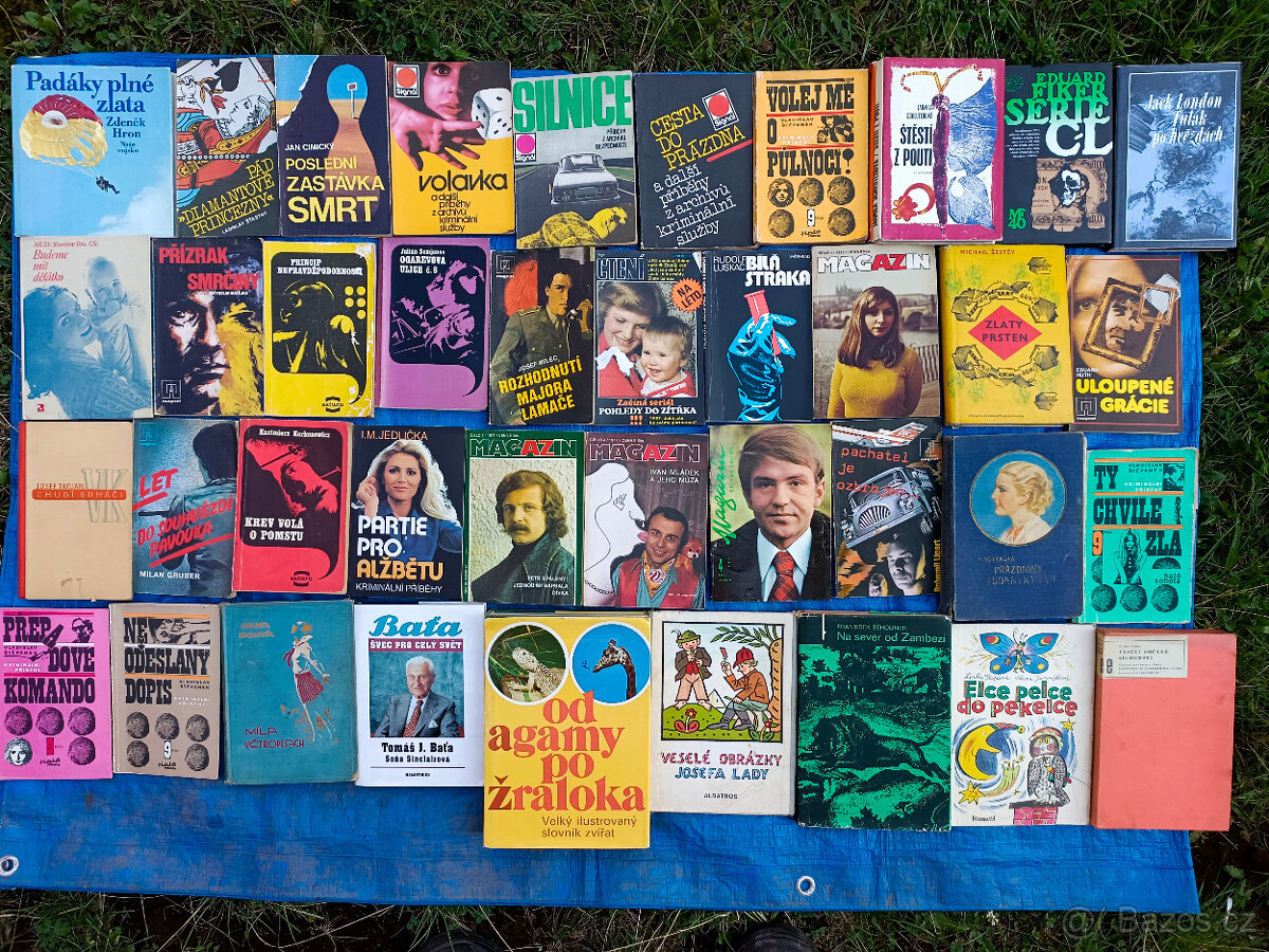 Nabízím staré knihy i novější časopisy návody letáky plakát - 4