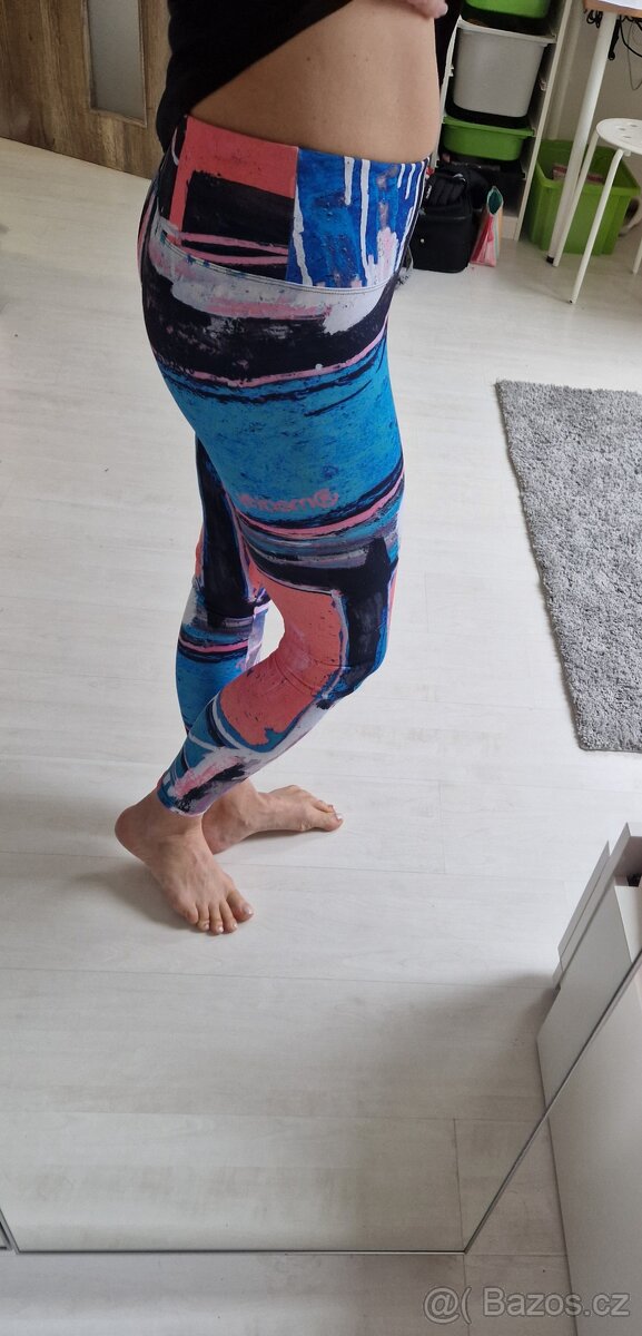 Dámské barevné legíny MEATFLY vel. L - 4