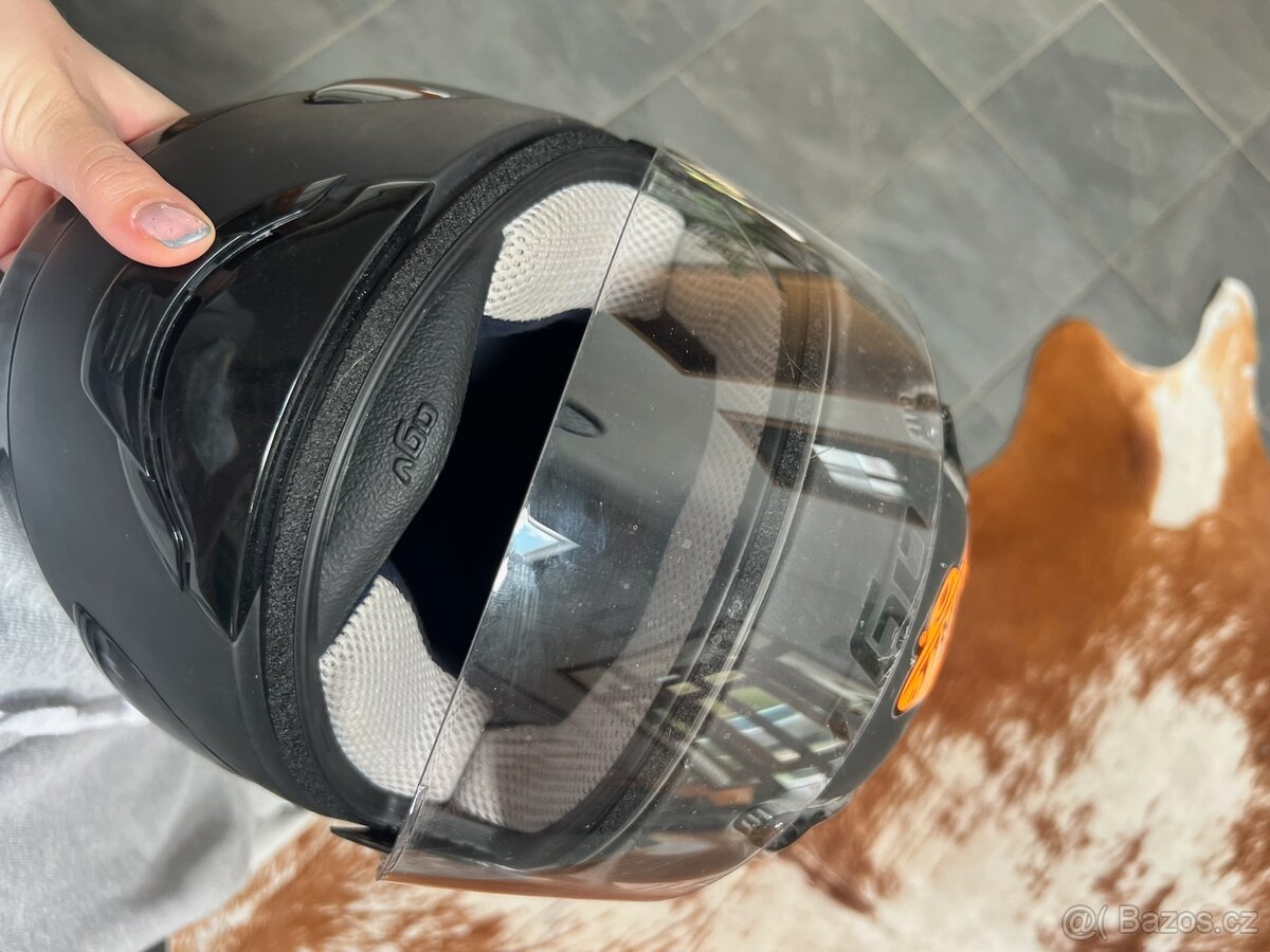 AGV Full-Face Helmet (Matte Black) - 4