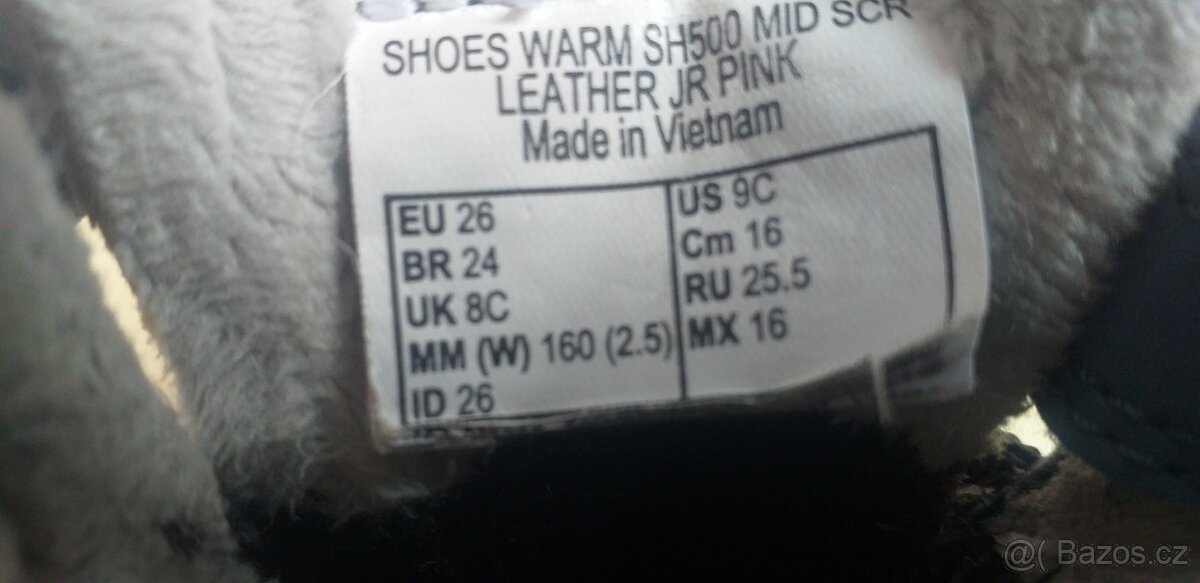 dětské zimní boty vel. 26 - 4