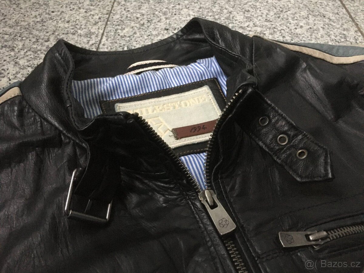 Super Kožená bunda Milestone 52 L - 4
