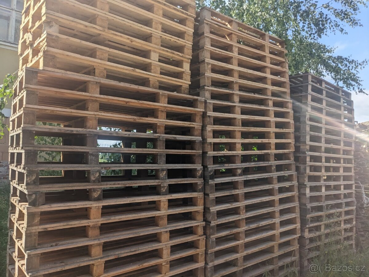 Prodám dřevěné palety atyp rozměrů - 4