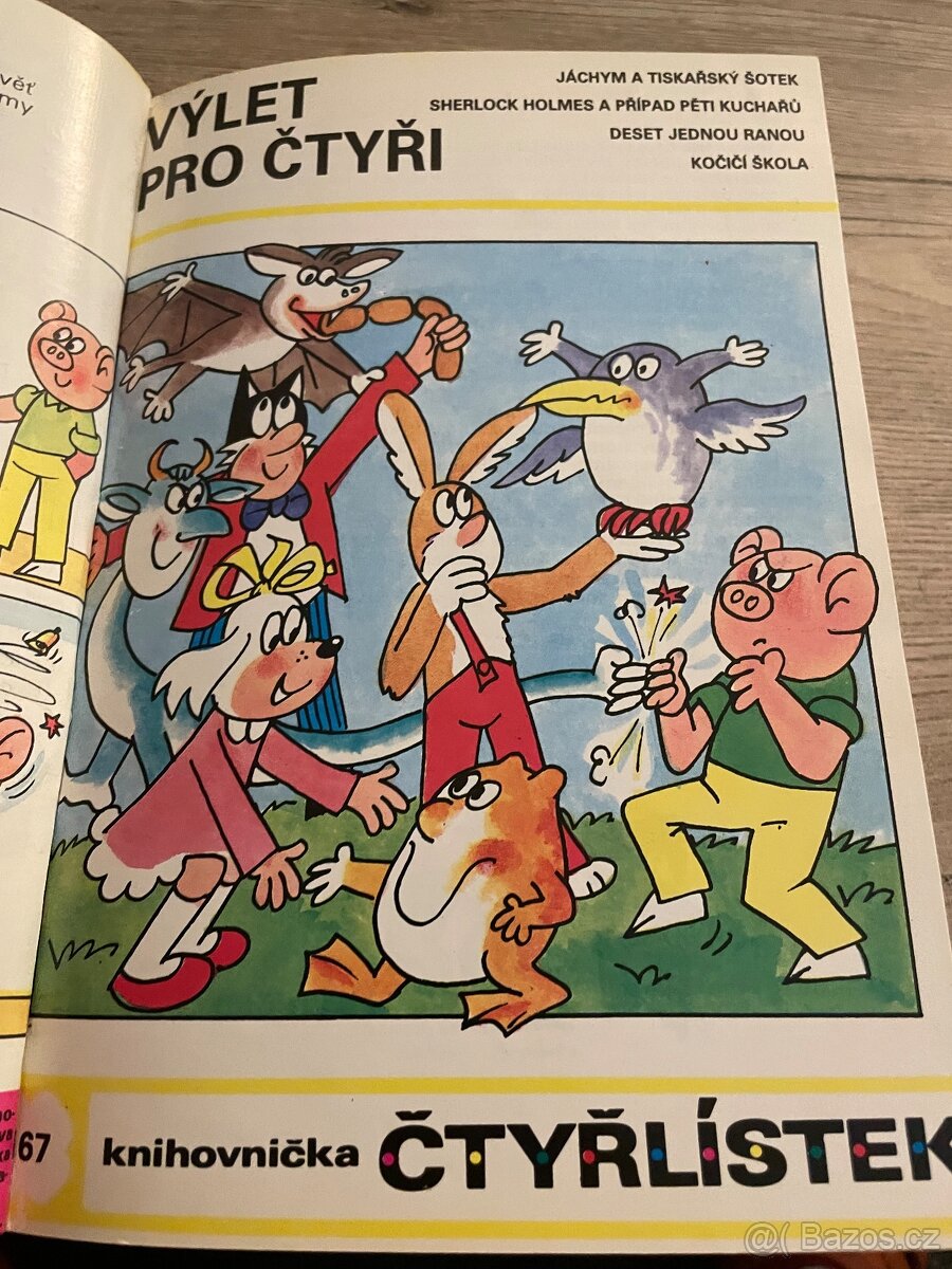 Čtyřlístek ve vázané vazbě - 4