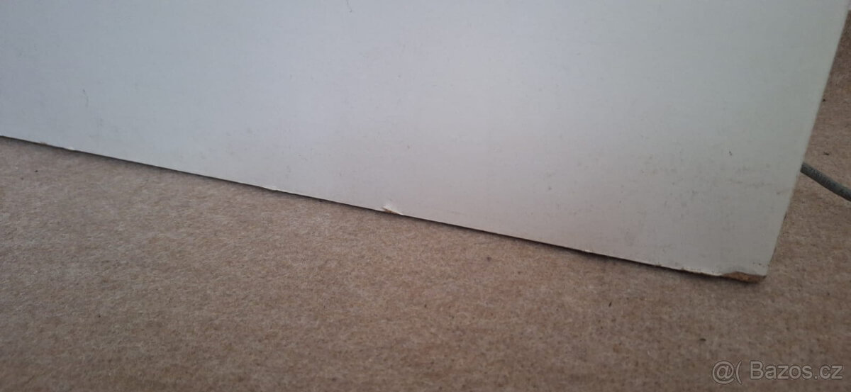 prodám bílé prosklené interiérové dveře L80 - 4