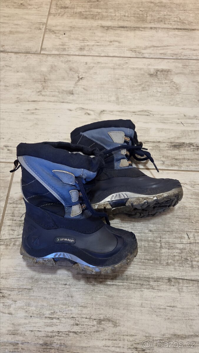 Modré sněhule Spirale velikost 25 - 4