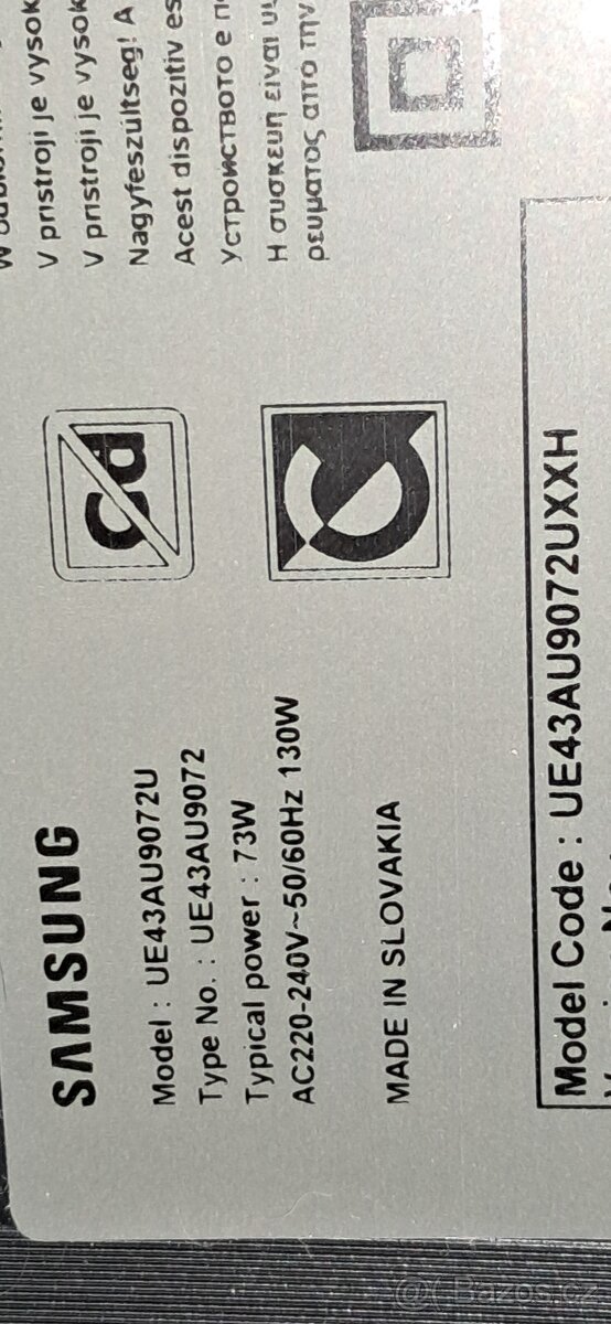 Smart tv Samsung 43" - 4