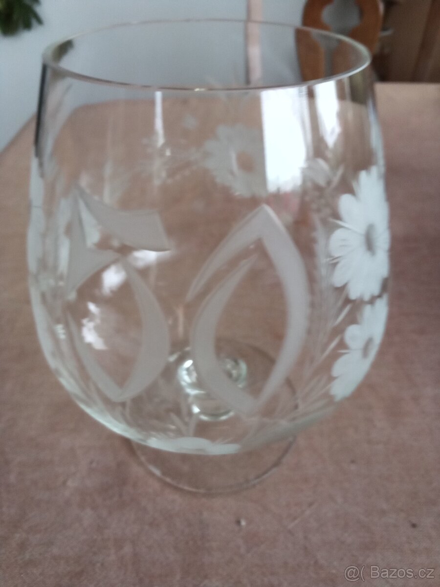 Sklenice na víno ruční výroba - 4
